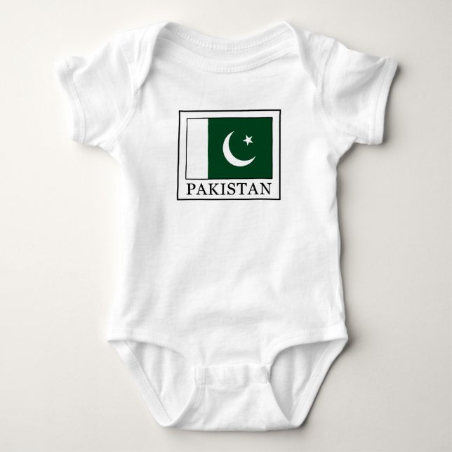 Pakistan Baby Bodysuit (Front)