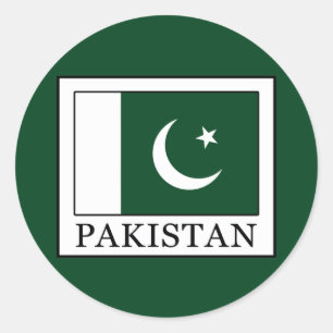 Pakistan Classic Round Sticker