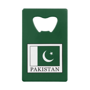 Pakistan Credit Card Bottle Opener