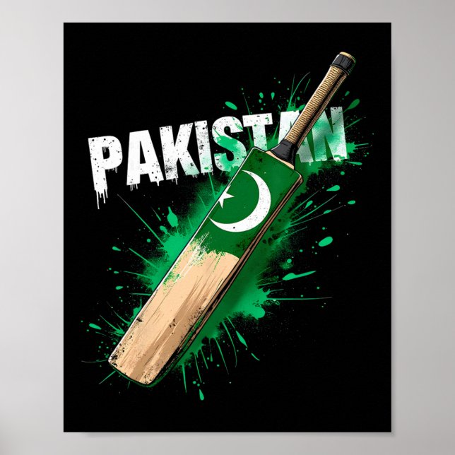 Pakistan Cricket T 1  Poster (Front)