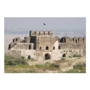 Pakistan, Dina. Talaqi Gate as seen from the Photo Print
