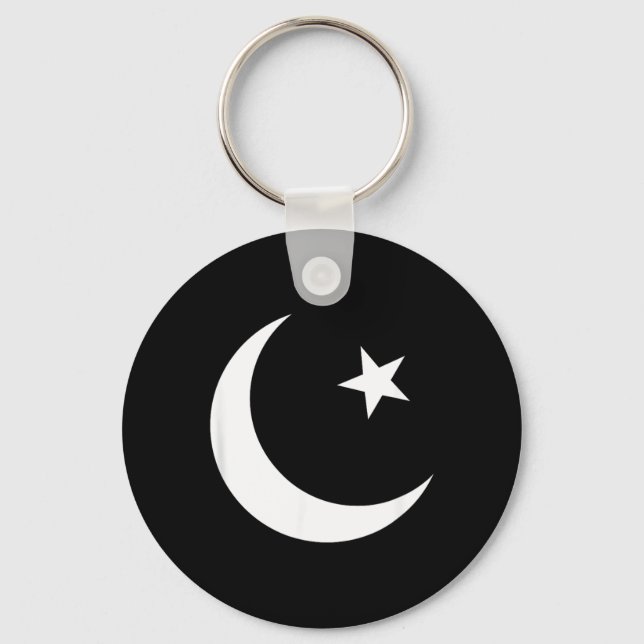Pakistan Flag 14 August Keychain (Front)