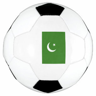 Pakistan Flag Emblem Soccer Ball