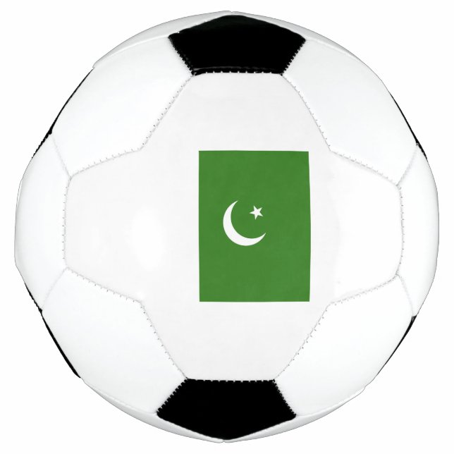 Pakistan Flag Emblem Soccer Ball (Front)