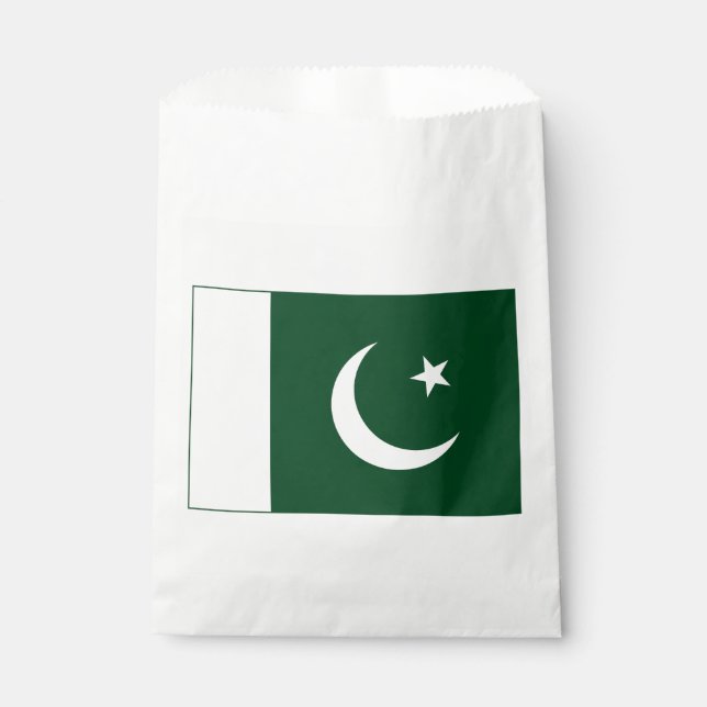 Pakistan Flag Favour Bag (Front)