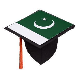 Pakistan Flag Graduation Cap Topper
