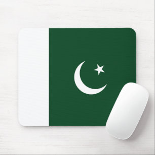 Pakistan flag mouse pad