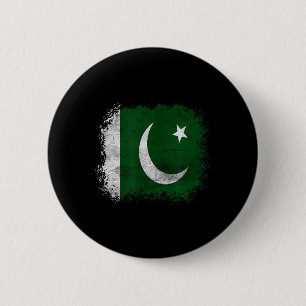 Pakistan Flag Pakistani Cricket Cricketers Pakista 2 Inch Round Button