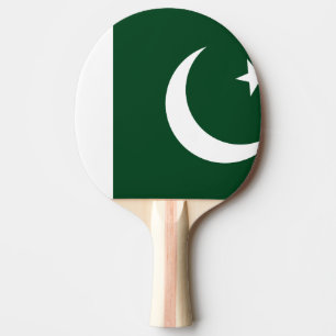 Pakistan Flag Ping Pong Paddle