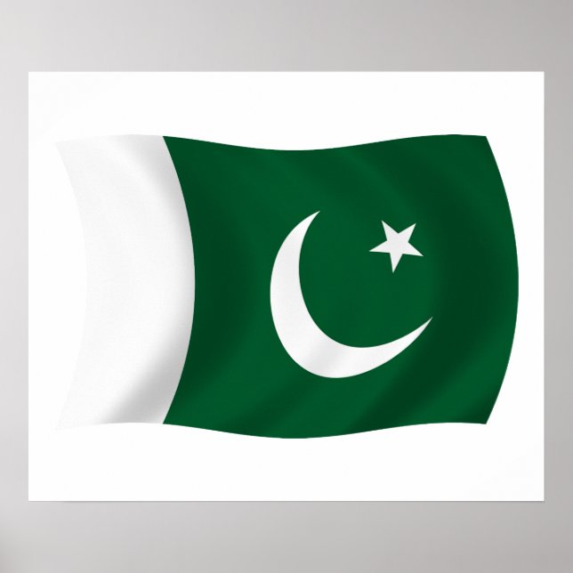 Pakistan Flag Poster Print (Front)