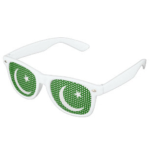 Pakistan Flag Retro Sunglasses