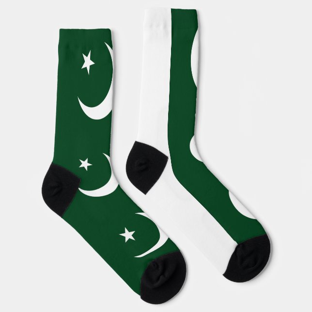 Pakistan Flag Socks (Right)