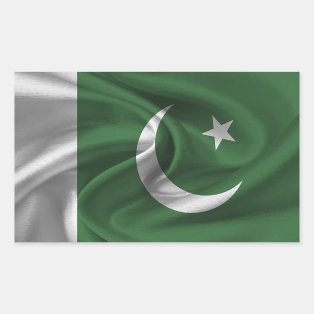 Pakistan Flag Sticker (Front)