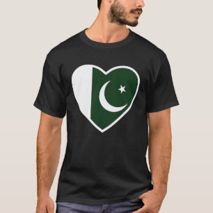Pakistan Heritage Pakistani Flag Pakistani Roots T-Shirt