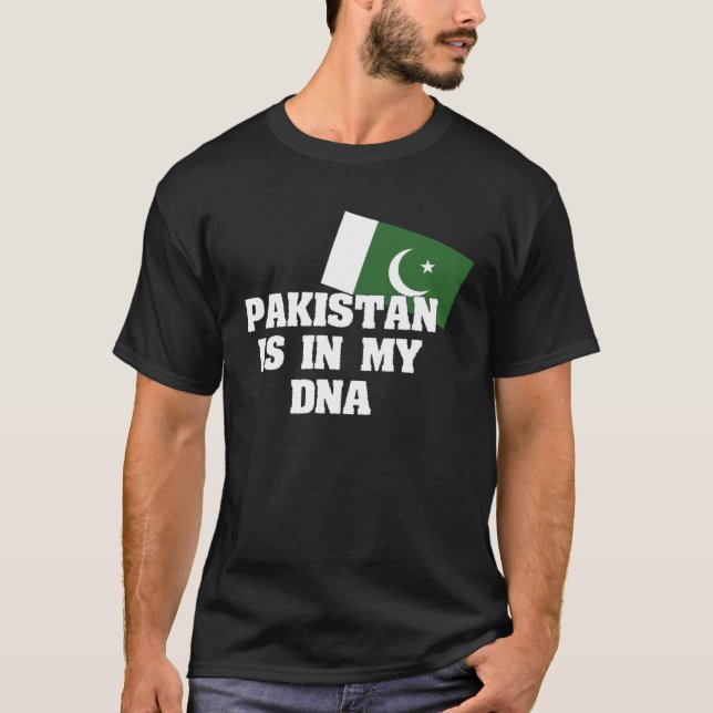 Pakistan Is In My DNA Pakistani T-Shirt (Front)