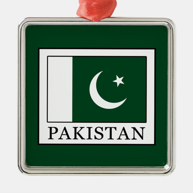 Pakistan Metal Ornament (Front)