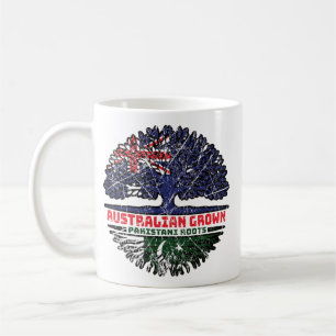 Pakistan Pakistani Australian Australia Tree Roots Coffee Mug