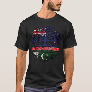 Pakistan Pakistani New Zealander New Zealand Tree T-Shirt
