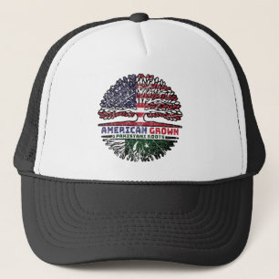 Pakistan Pakistani US American USA United States Trucker Hat