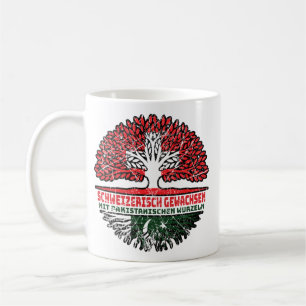 Pakistan Pakistanisch Schweizer Schweiz Baum Coffee Mug