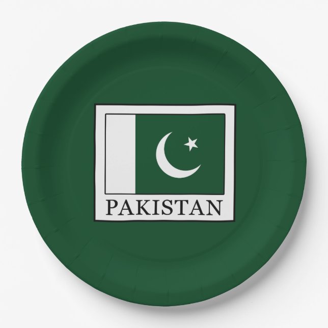 Pakistan Paper Plate (Front)