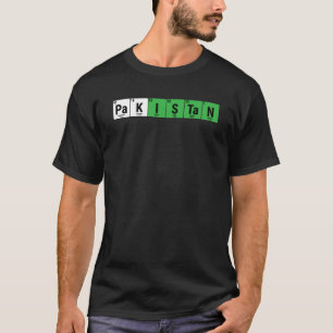Pakistan Periodic Table Elements Chemistry Cool Pa T-Shirt