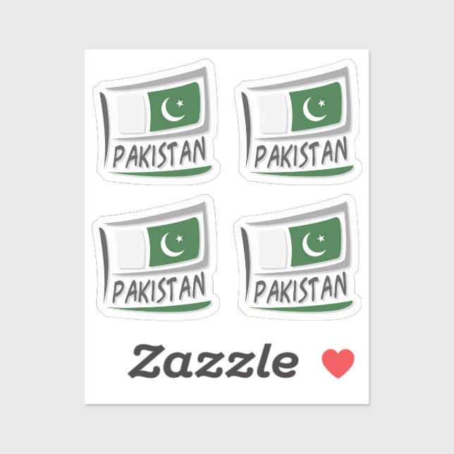 Pakistan  Pride X Flag (Sheet)