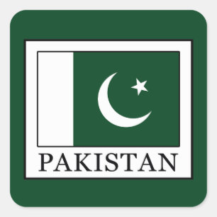 Pakistan Square Sticker
