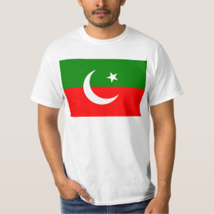 Pakistan Tehreek E Insaf, Colombia flag T-Shirt