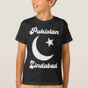 Pakistan Zindabyd Dil Pakistani Heart Flag Proud R T-Shirt