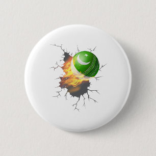 Pakistani Cricket Supporters Kit Gift Pakistan Cri 2 Inch Round Button