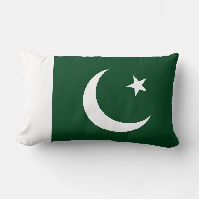 Pakistani Flag Accent Cushion (Front)