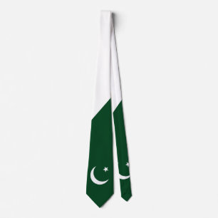 Pakistani Flag Independence Day Men's Tie