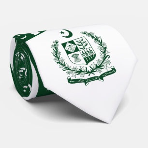 Pakistani Flag & State Emblem, Flag of Pakistan Tie