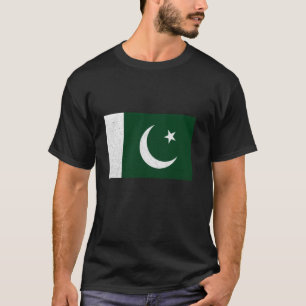 Pakistani Roots Pakistan Flag Vintage Pakistani Pr T-Shirt