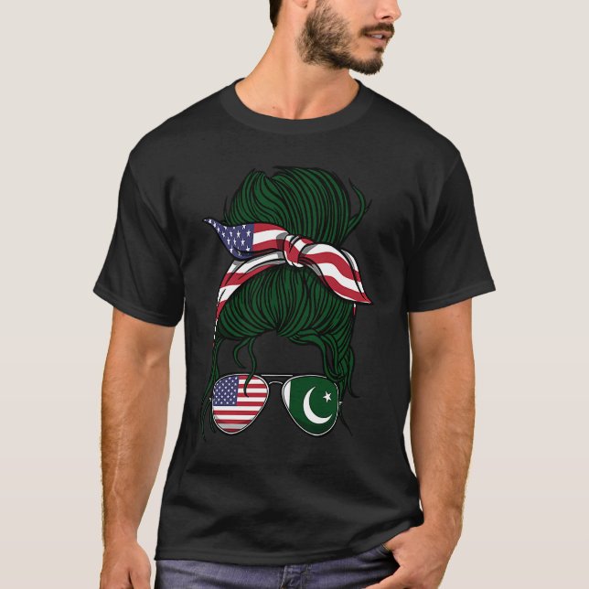 Pakistani Roots Pakistan Girl T-Shirt (Front)