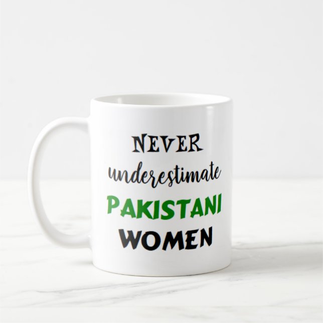 pakistani women coffee mug (Left)