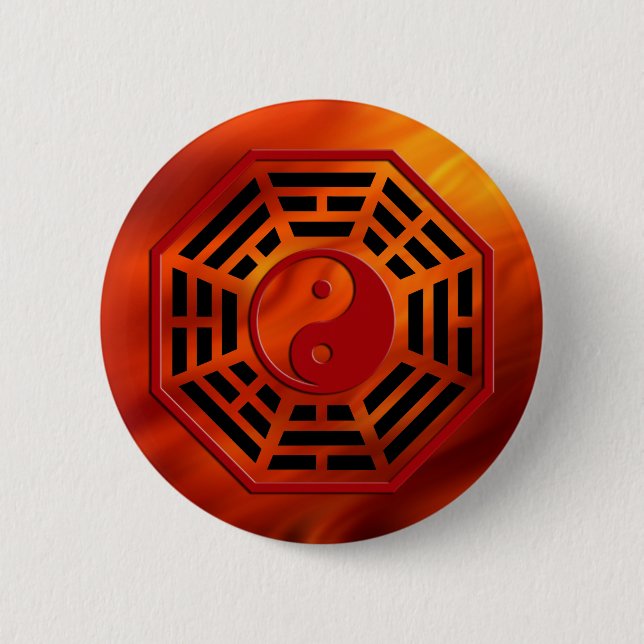 PaKua 2 Inch Round Button (Front)