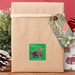 Pal de rue Sésame   Joyeuse étiquette cadeau de No
