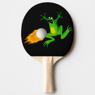 Pala de Ping Pong Rana, green surprised Ping Pong Paddle