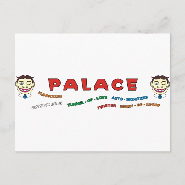 Palace Building Front Postcard (Front)