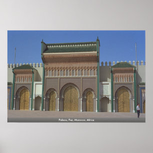Palace, Fez, Morocco, Africa Poster