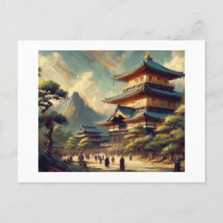 Palace in Japan,  Postcard