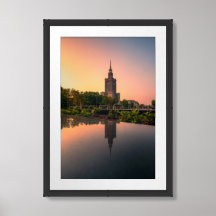 Palace Of Culture And Science In Warsaw, Poland