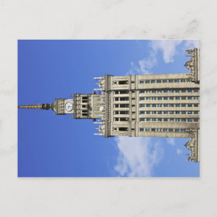 Palace of Culture and Science in Warsaw Postcard