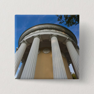 Palace of Czar Paul I, Temple of Friendship 2 Inch Square Button