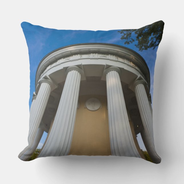 Palace of Czar Paul I, Temple of Friendship Throw Pillow (Front)