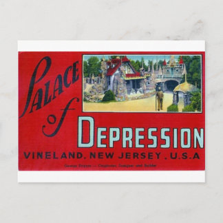 Palace of Depression Postcard