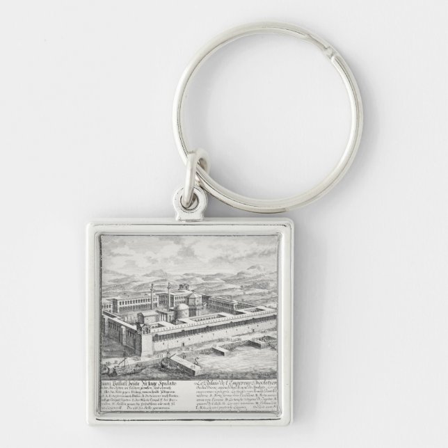 Palace of Diocletian (245-313), Split, Yugoslavia, Keychain (Front)
