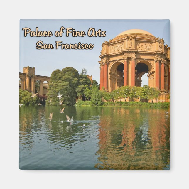 Palace of Fine Arts San Francisco California Magnet (Front)